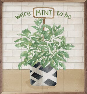 Herb Garden IV Mint By Beth Grove